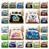 Football Bedding Cover Suit 3D Roll Print Bed Cover Home Bedclothes Fashionable Polyester Comforter Duvet Cover Sets
