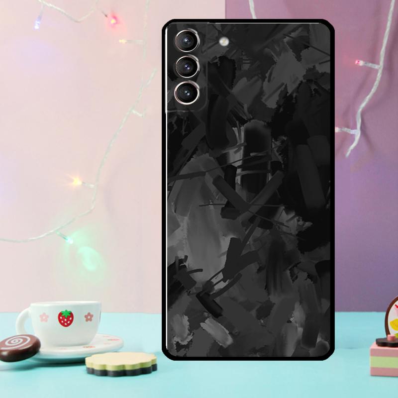 Forged Carbon Phone Case For Samsung Galaxy S25 Ultra S20 S21 S22 S23 Plus S9 S10 S25 FE S24 Ultra Cover