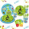 Chemistry Experiment Learning Science Theme Tableware Disposable Paper Cup Paper Plate Paper Towel Birthday Party Set Food Grade