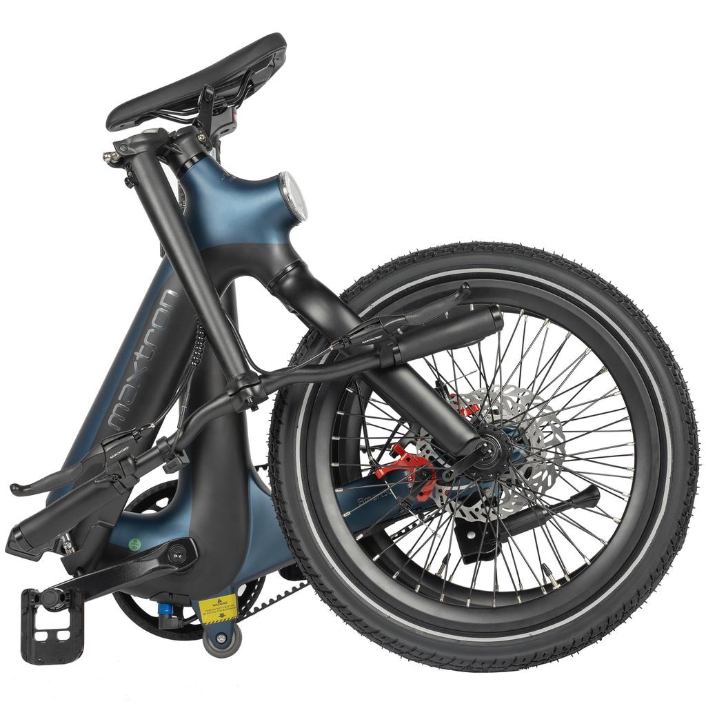 MAXTRON Smart-30 20" Składany Rower Elektryczny ze Wspomaganiem, Bateria 36V 9.6Ah, Moc 250W, z maksymalnym zasięgiem do 50 km.