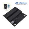 Mini 15W składany panel słoneczny USB przenośny składany panel słoneczny ładowarka zewnętrzna power bank ładowarka baterii do telefonu