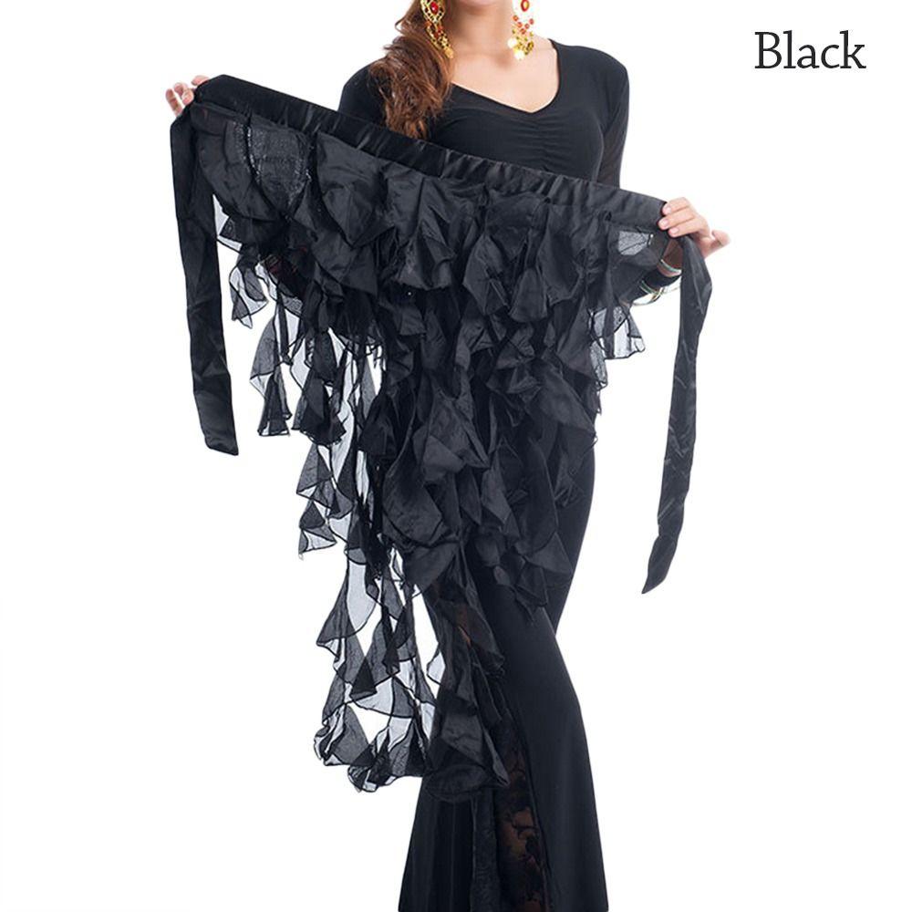 Shiny Hip Scarf Tassels Waist Chain Women Dancer Skirt