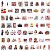 60/110 Sheets Singer RBD Graffiti Stickers for Notebooks, Luggage & Phones - DIY Star Design