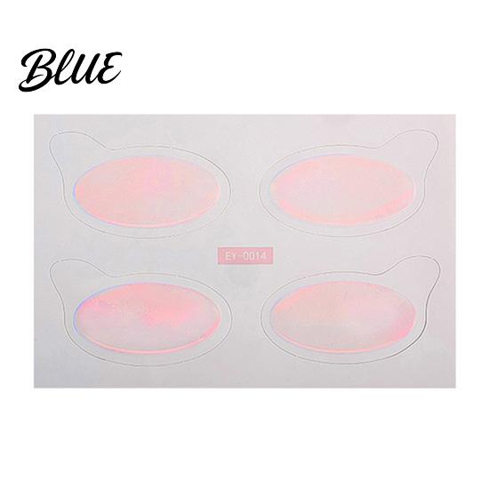 Fade-resistant Eye Shadow Patch Self-Adhesive Fast Makeup Stickers Waterproof Party Patch Glitter Fake for Festival Prom Smudge-proof