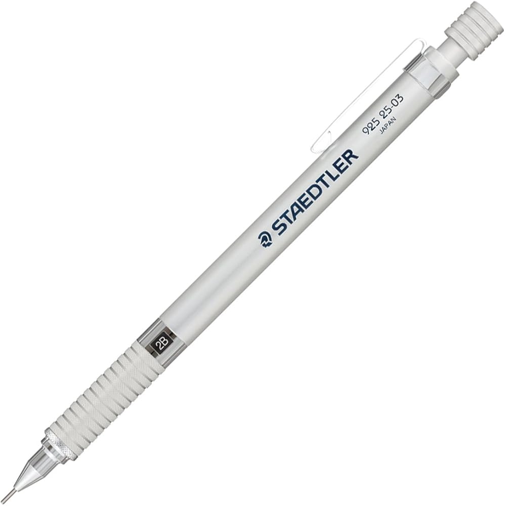STAEDTLER (STAEDTLER) Mechanical Pencil 0.3mm Drafting Mechanical Pencil Silver Series 925 25-03
