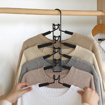 Multifunctionele Afneembare Antislip Schuimkledinghanger voor Organisatie in Huisgarderobe