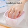 Nail Art Kit: Double-Layer Soak Bowl & Cuticle Softener in Random Colors