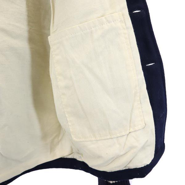 SKOOKUM Made in USA button Stajan 30 Navy x gray Shawl collar Men's Used