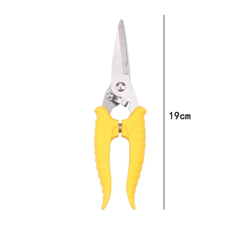 

1pcs Yellow Black Iron Sheet Scissors Stainless Steel Trunking Iron Sheet Suitable for Multifunctional Cutting for Electricians