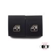 BDP105-1 2 Pcs Power Window Switch Control Button Repair Cover Front or Rear for Vauxhall Opel Astra H Zafira B Tigra B 6240452