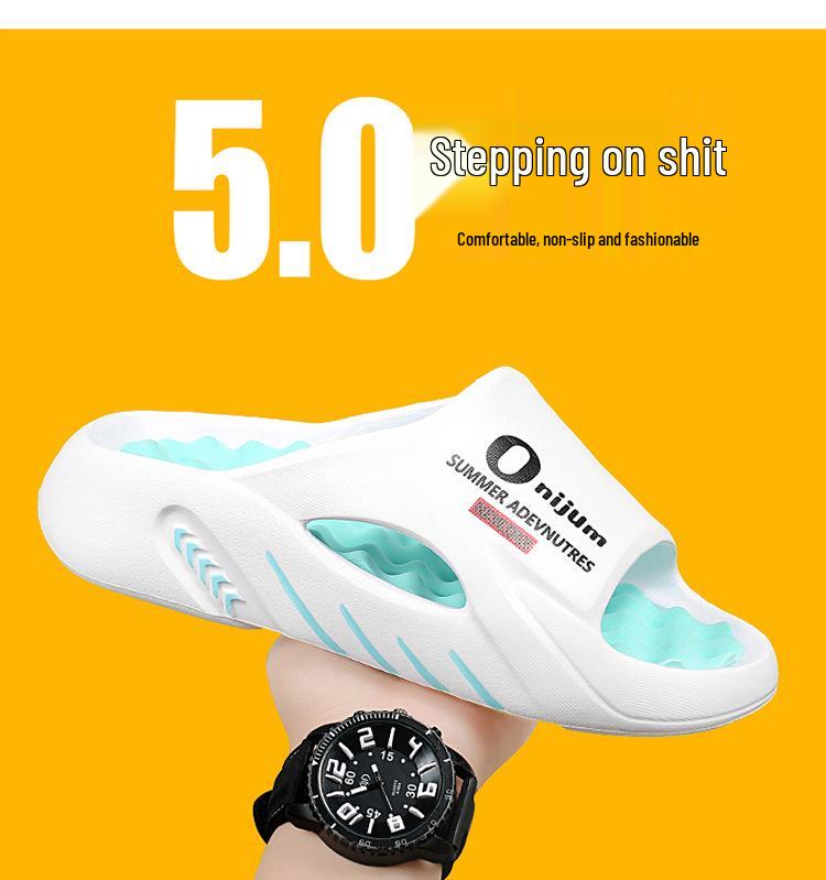 Men's Dual-Use Summer Sports Sandals, Casual Massage Beach Slippers