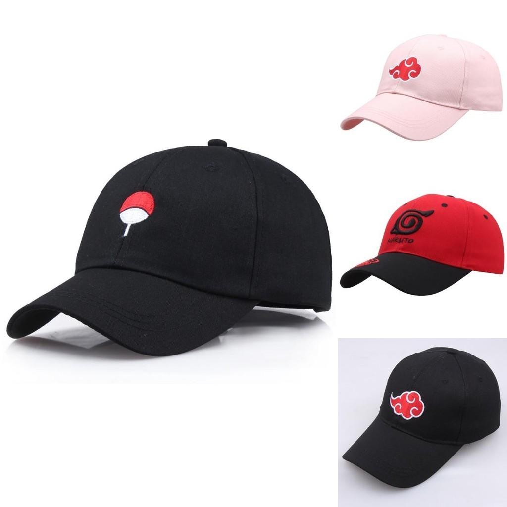 Stylish Anime Baseball Cap For Men And Women With Uchiha Emblem Embroidery