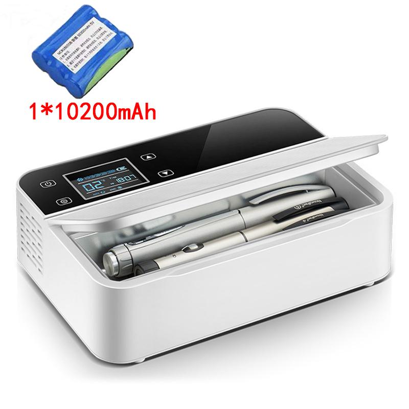 

Мини-холодильник USB 10200 мАч для лекарств Портативный охладитель для инсулина ЖК-дисплей Холодильник для автомобиля дома Поддержание лекарств в охлажденном состоянии AU