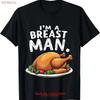 Im A Breast Unisex Turkey Funny Dad Thanksgiving Dinner For Unisex T Shirt Vintage Graphic Streetwear Top For Everyday Wear