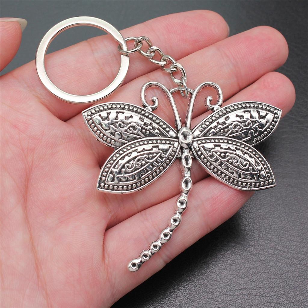 Bee Butterfly Garden Insect Keychain for Friends Hot Sale Modern Bridesmaid Gift Dainty Daily Use Accessory
