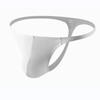 Men'S Thongs String Homme Sexy Low Rise Underwear Dots Printed Enhance T-Back Open Butt Thong Lingerie G-String & Thongs Man