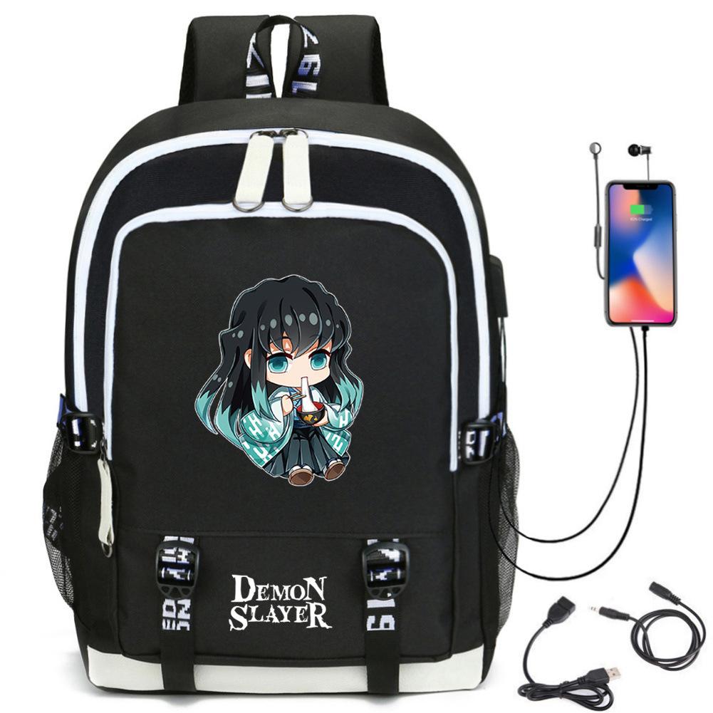 Anime Peripheral Student Large Capacity Backpack Fashion Backpack Computer Bag Oxford Cloth Backpack