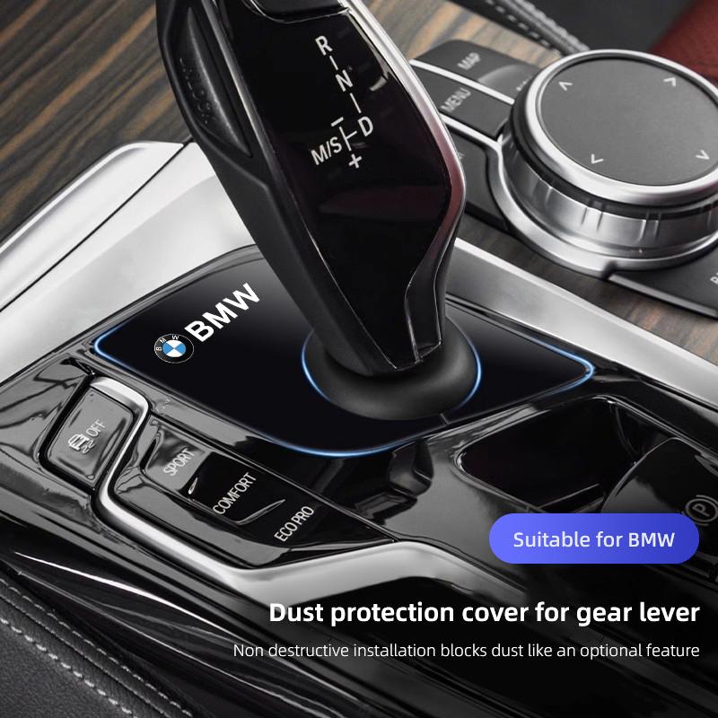 ABS Gear Shift Knob Panel Cover Trim Clip On Interior Protector For BMW 5 Series 6 GT X3 Center Console Decoration Accessories