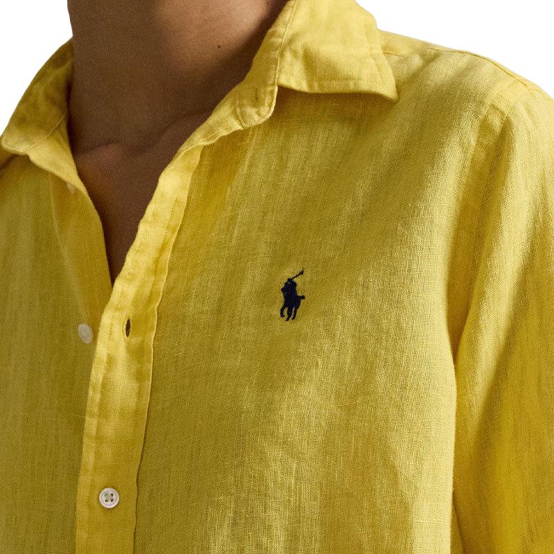 Polo Ralph Lauren Button Logo Embroidered Long Sleeve Shirt Women shirts 211970730-502