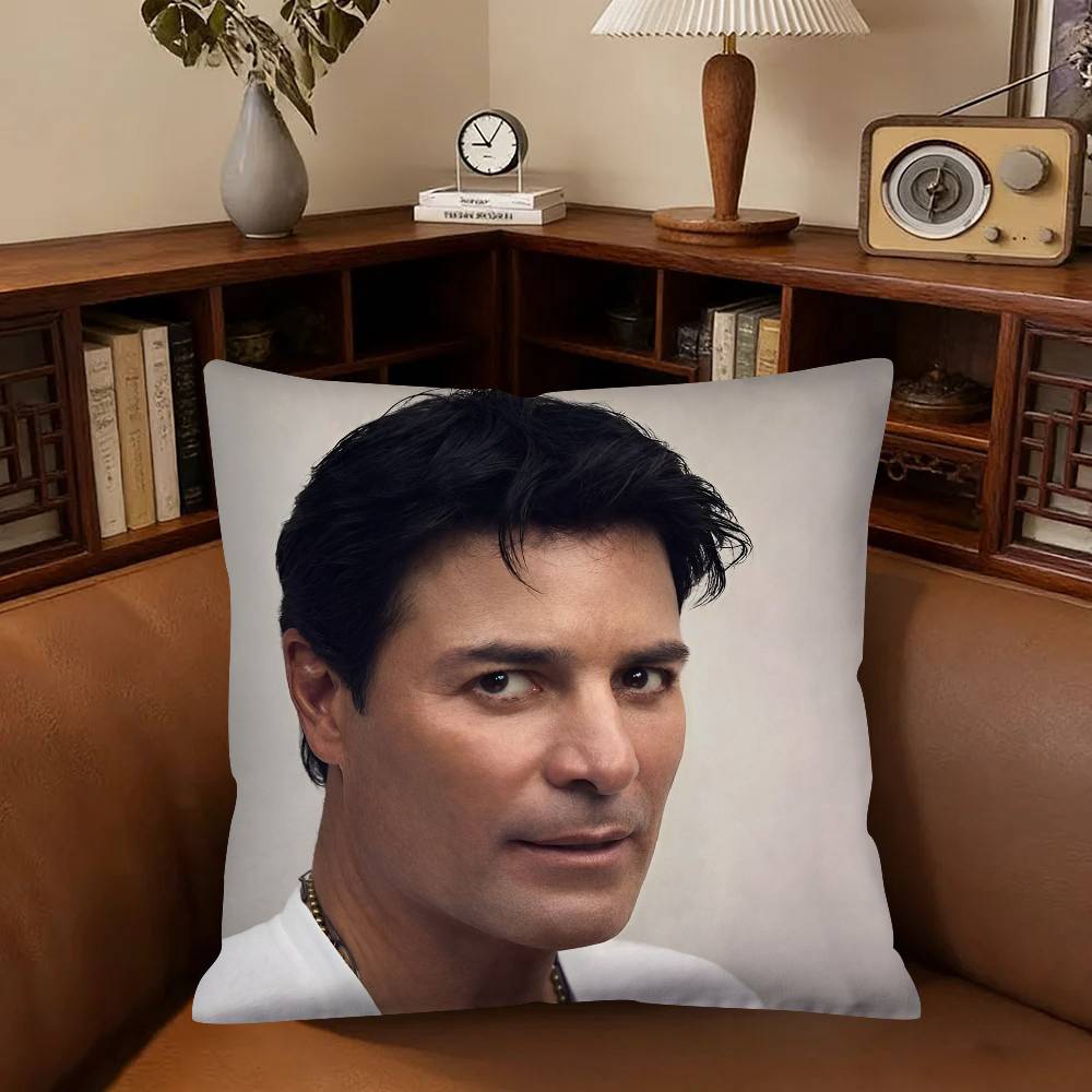 Singer Chayanne Pillow Case Fashion Square Pillowcase Bedroom Sofa Room Ins Decoration Leisure