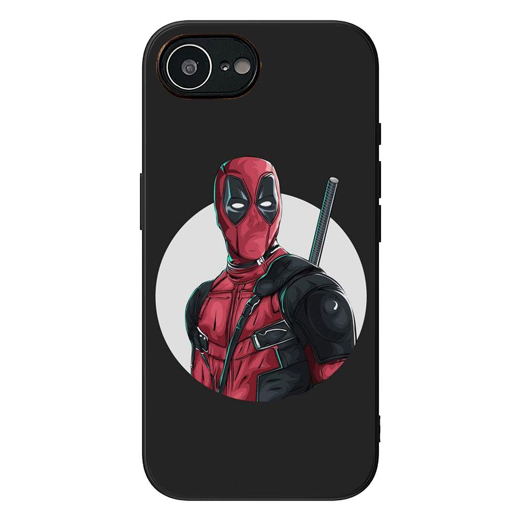 Marvel Superhero Deadpool Super hero Cover Phone Case for Apple iPhone 17 16 11 Pro XS Max XR 6 7 8 Plus 16E SE 2020 Air 5 SE2 iPhone 5s