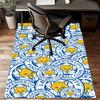 Fc Crest Design Printed Office Carpet Chair Cushion  Entryway Rug, Rugs for Living Room, Bedroom Christmas Gifts