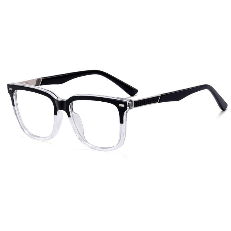 TR90 Mens Presbyopia Eyeglasses Clear Diopter Male Presbyopia Eyeglasses Anti Blue Light Square Eyeglasses Lesebrille her+ren+ +2 +3