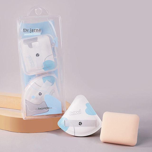 Виолета - Набор из 2 шт.: Пуховка с принтом (Различные дизайны) Blue & White