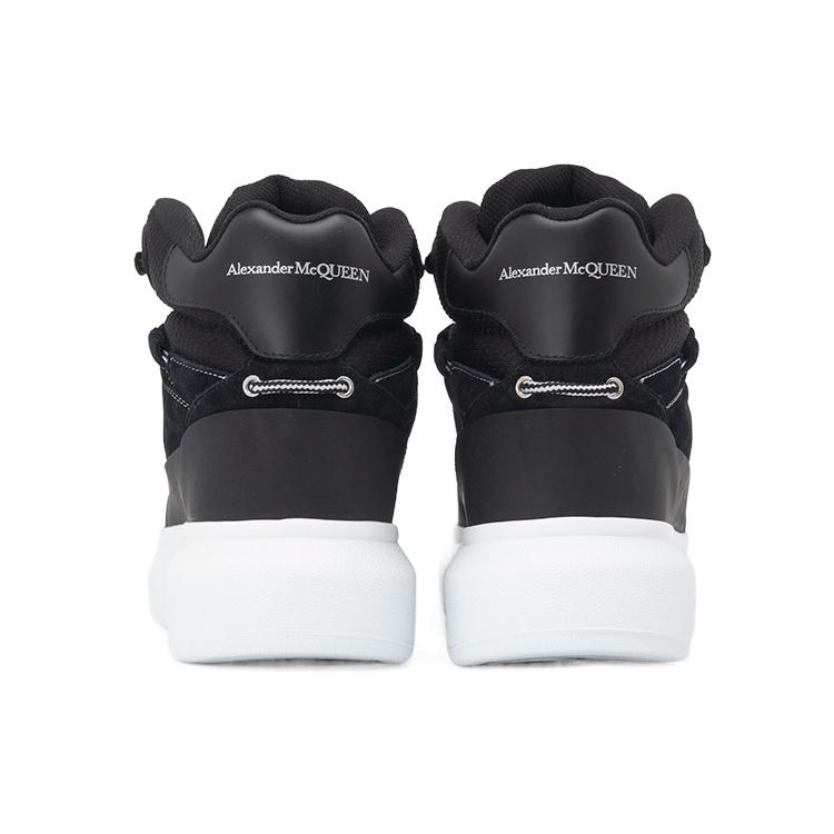 Alexander Mcqueen Larry High-Top Sneakers 'Black White' Men's 682498WIBN71070