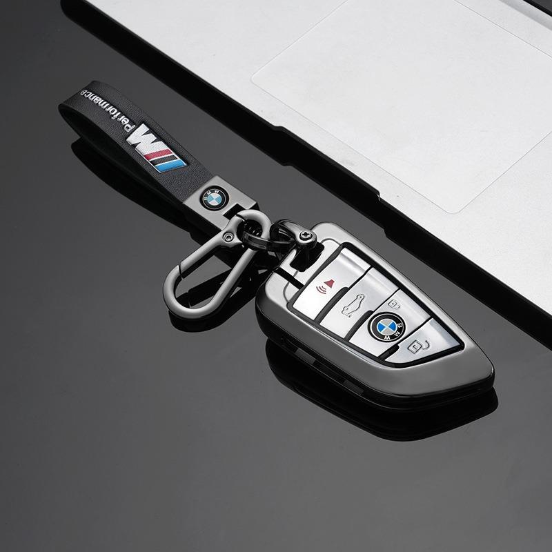Hot 2025 Zinc Alloy New TPU Car Key Case Cover Shell Keychain For For BMW F20 G20 G30 X1 X3 X4 X5 G05 X6 X7 G11 F15 F16 G01 G02