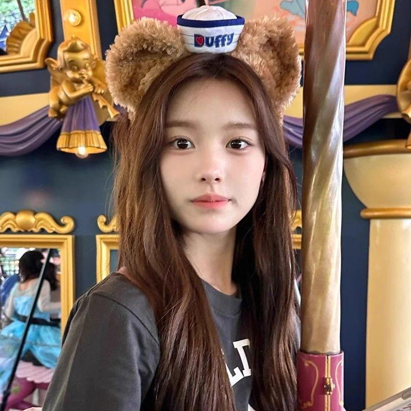 Duffy 40th Anniversary Cute Birthday Hat Hairband: Playful Headdress & Face Wash Accessory for Women