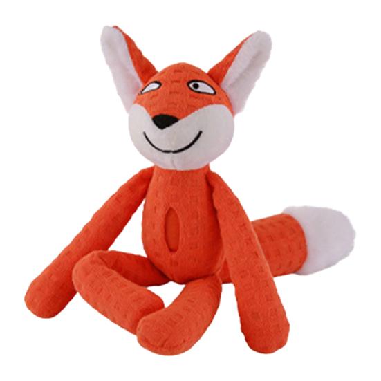 

Dog Chew Toy Squeaky Dog Toy Cute Pet Shape Puppy Toy Built-in Sound Pet Toy Interactive Chew Toy Waffle Plush for Dogs Oral Cleaning