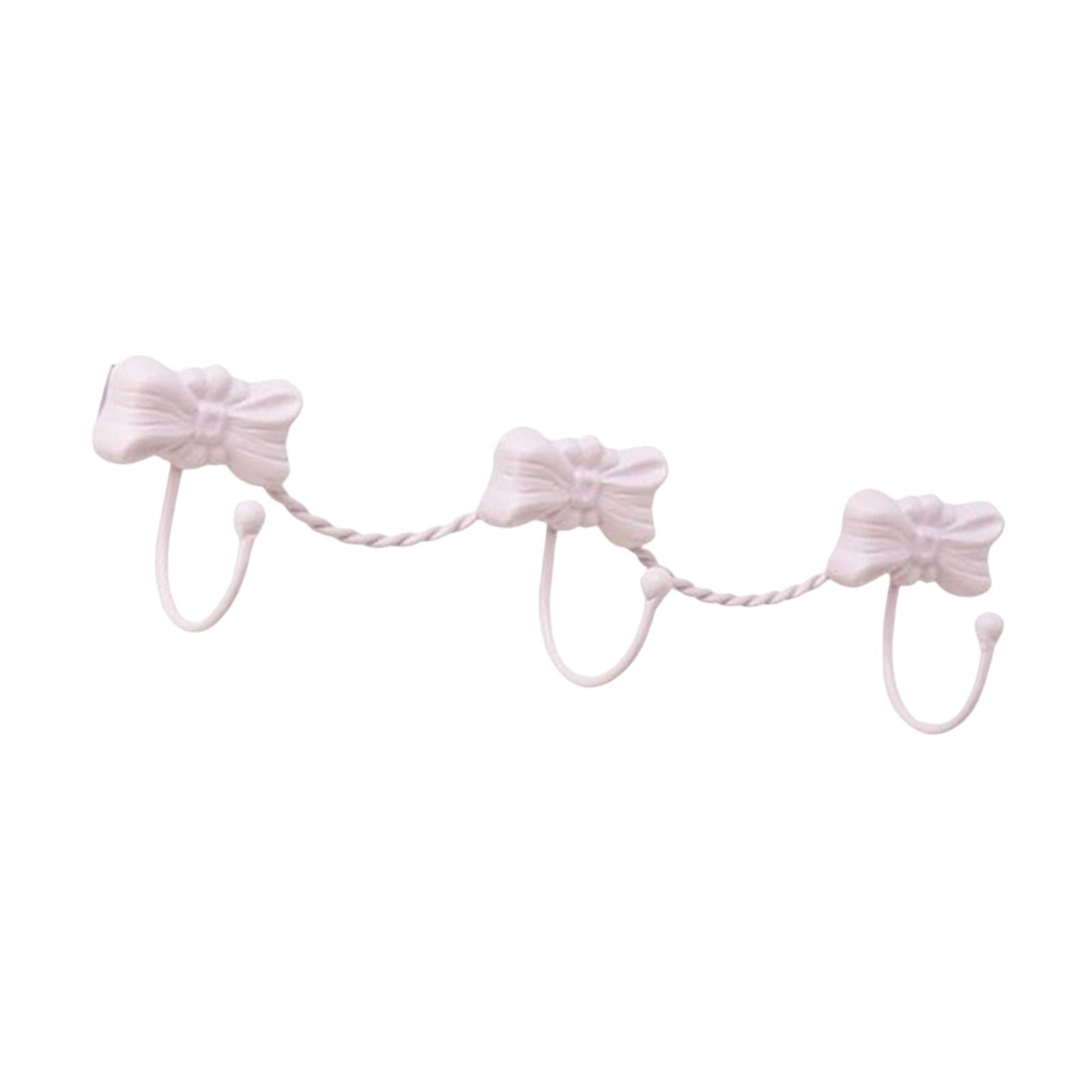 Wall Hooks for Hanging Contemporary Robe Hook Multipurpose Entryway Wall Hook Organization Coat Hook Clothes Hook for Jackets розовый