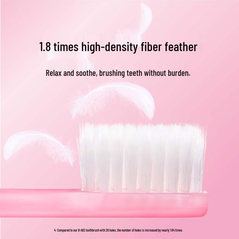 Ebisu Feather Soft Wide Head Adult Toothbrush