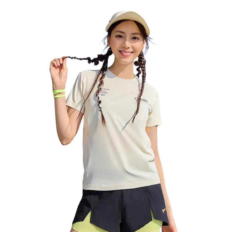 CAMEL Quick-Dry Ice-Feel Sun Protection Sport T-Shirt L