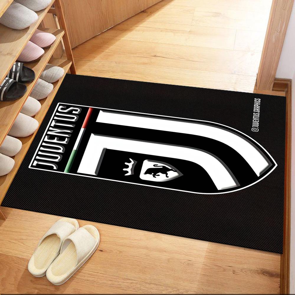 Juventus Floor Rug Office Rug Perfect For Game Room Living Rooms Dormitory Bedrooms Antislip Carpet Decorate Offices Gift For Festivals