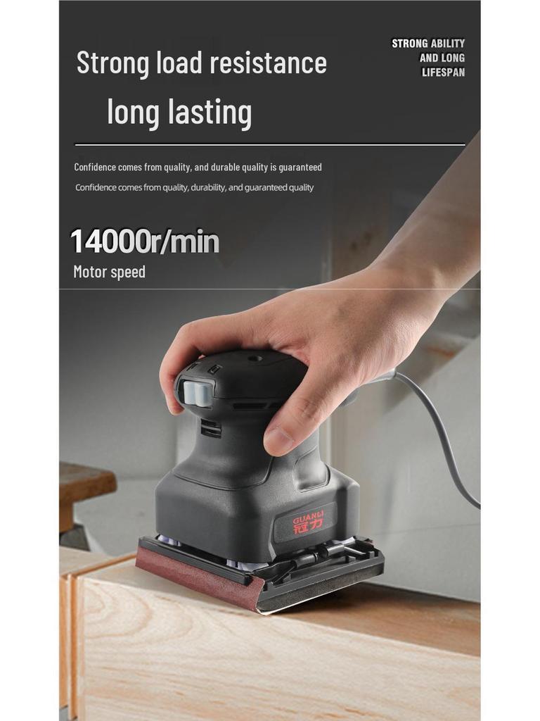 Multifunctional Electric Sander for Wall, Woodworking, and Rust Removal