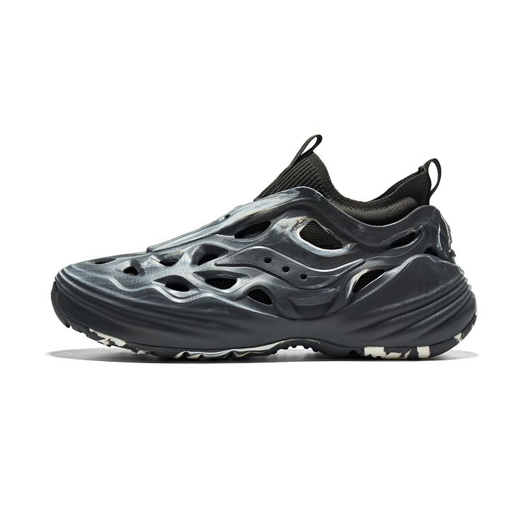 Saucony Foam Web Comfortable Versatile Low-Top Running Shoes Unisex Running Shoes Dark-Gray Beige S28902-13