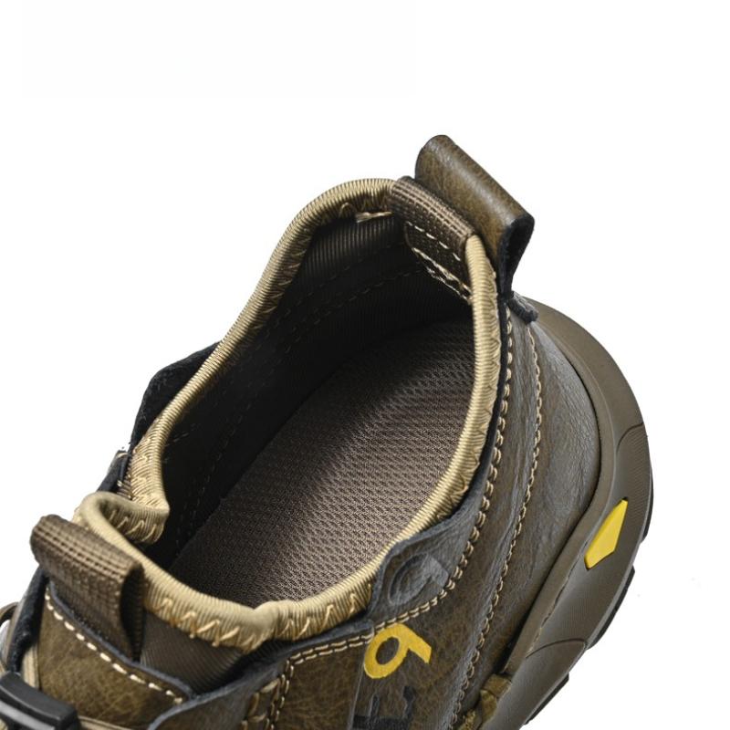 Men's Casual Shoes Versatile Genuine Leather Male Sports Shoes Leisure Soft Soles Sneakers Outdoor Men Treking Footwear Trainers