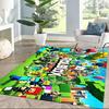 Rolling Blocks Adventure Square Rugs Are a Great Choice for Living Rooms, Bedrooms, Home Décor, and As Gifts.