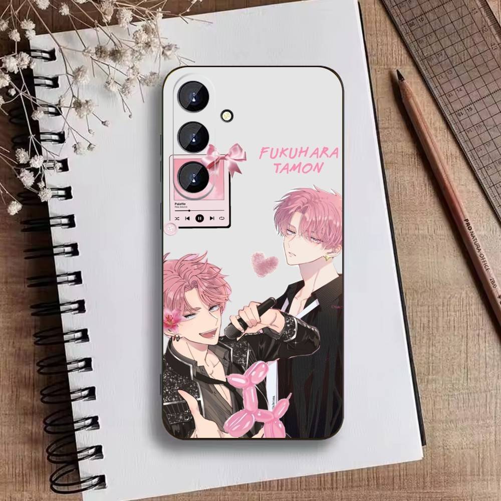 D-Tamon's B-Side Phone Case For Samsung Galaxy A73,A21s,A22,A31,A52,A53,A71,A41Soft Black Shell