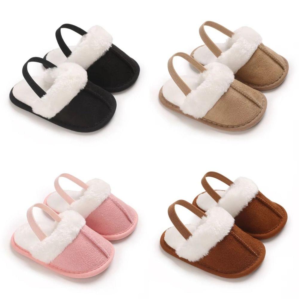 0-18M Kleinkindschuhe Winter Warm Neugeborenen Babyschuhe Neue Baby Baumwollpantoffeln Säuglingsmädchen Jungen
