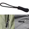 20 Pcs Zipper Pull Puller End Fit Rope Tag Replacement Clip Broken Buckle Fixer Zip Cord Tab Travel Bag Suitcase Tent Backpack
