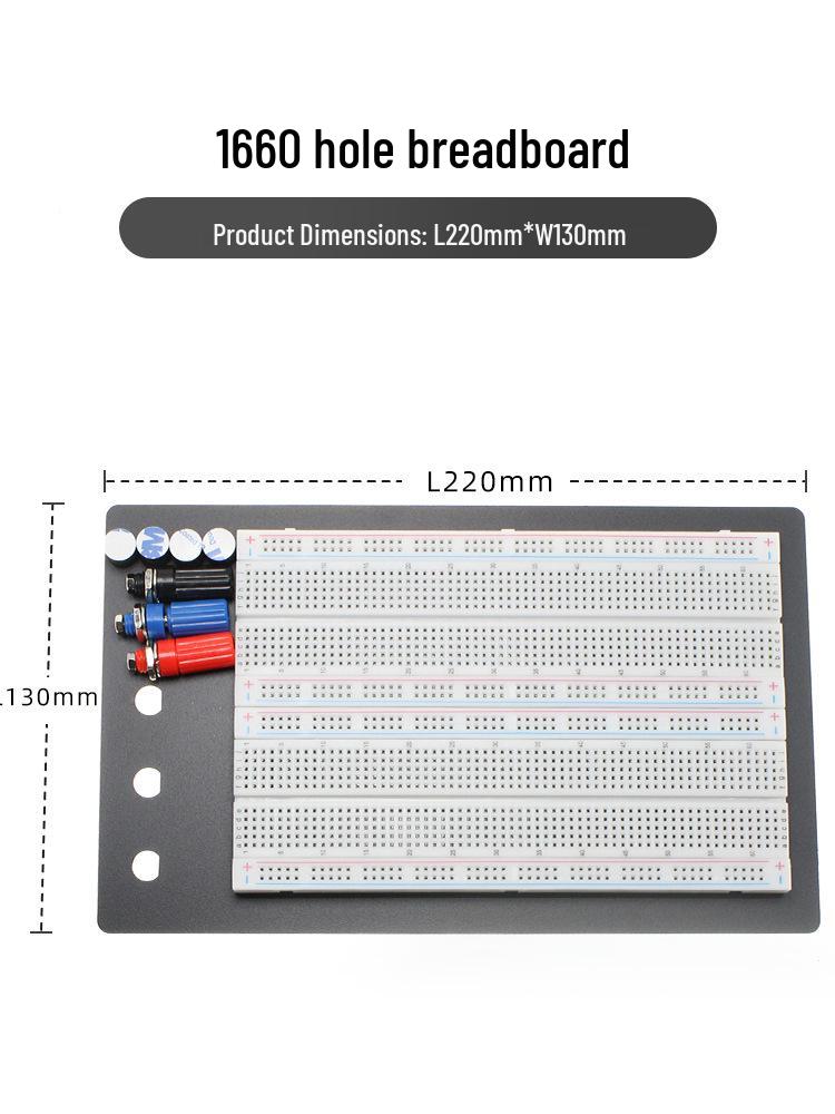 830/400 Hole MB-102 Solderless Breadboard Circuit Prototype Kit