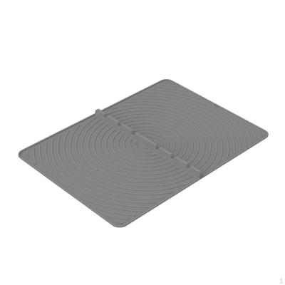 Electric Stove Top Mat Dish Drying 71cmx50.8cm Multifunction Folded Silicone Stovetop
