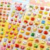 1pcs Cute Mini Animal Stereoscopic 3D Bubble Sticker Diary Sticker Decor Stationery Stickers