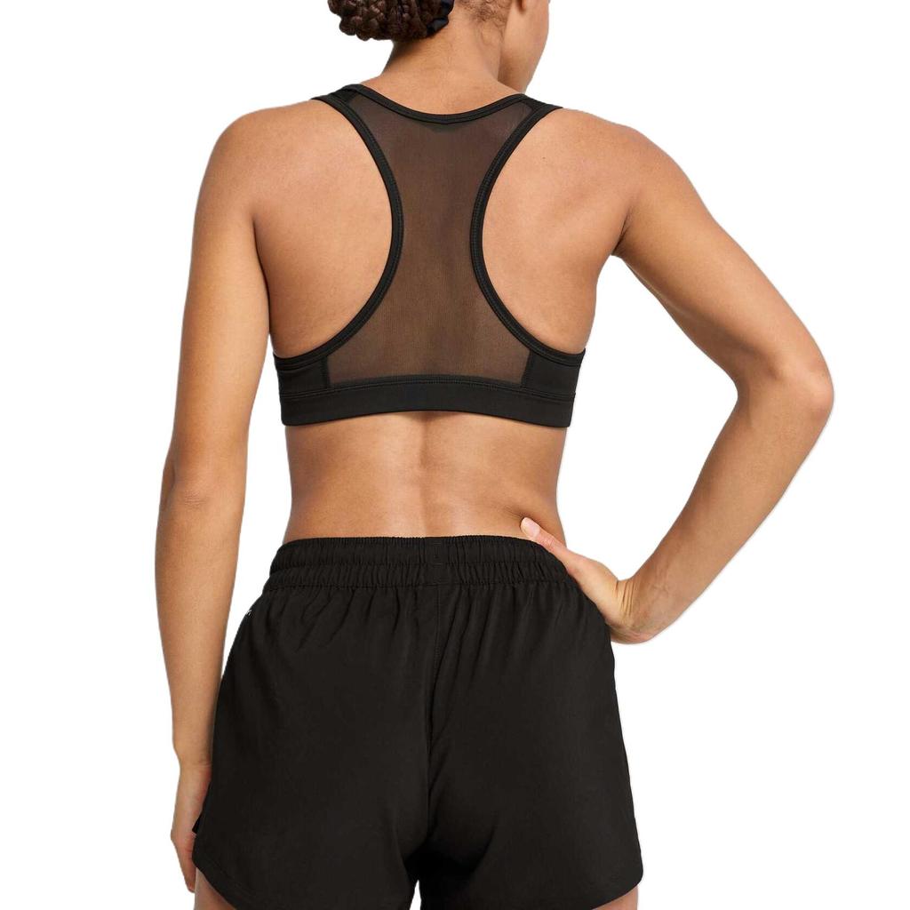 Puma Solid Color Logo Print Crop Sports Tank Top Women Tops Black 527356-01