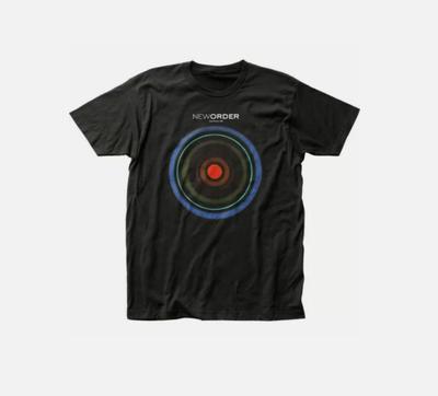 New Order Blue Monday Pánské licencované tričko s rock'n'rollovou hudební kapelou Nové černé