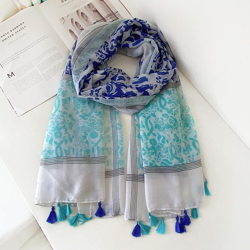 Fashion Scarves, Multifunctional Cotton And Linen Scarves, Women's Thin Shawls