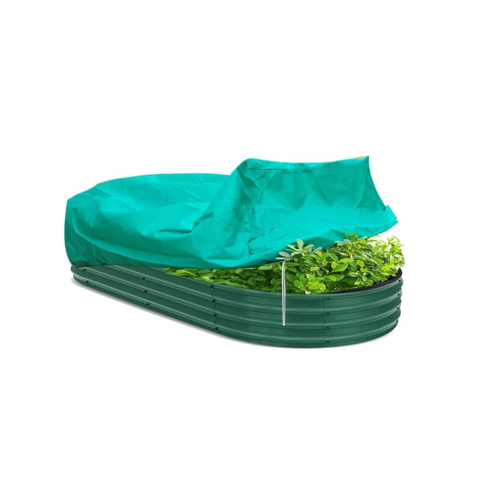 Frost Blankets For Outdoor Plants 2 Pieces Frost Protection Cloth Reusable Rectangular Plant Covers With Drawstring For Lawn